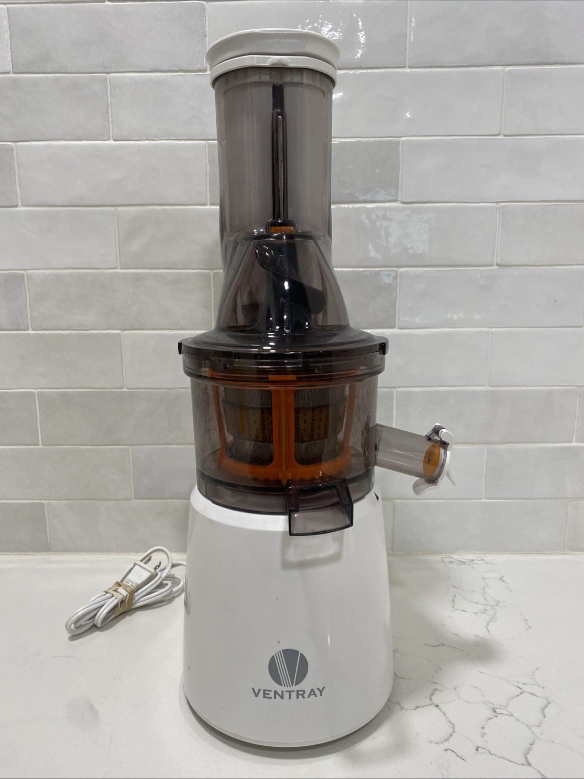 Ventray Slow Cold Press Juicer BPA-Free Masticating Juicer with Reverse Function