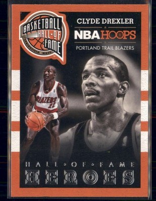 2013-14 Panini Hoops - Clyde Drexler Hall Of Fame Heroes #4
