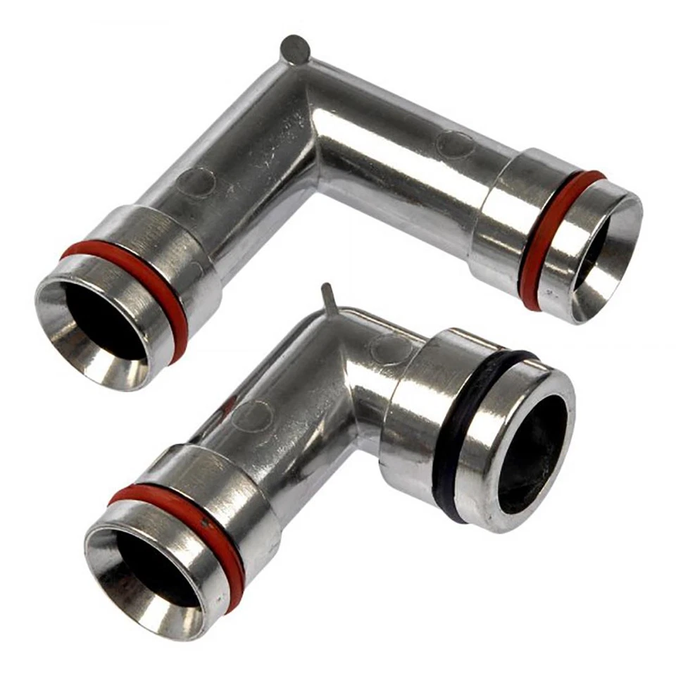 Conector de manguera de calentador de climatización 1 pieza superior inferior para Chevy Pontiac Buick 3,8 L_BP Foto 4 de 4