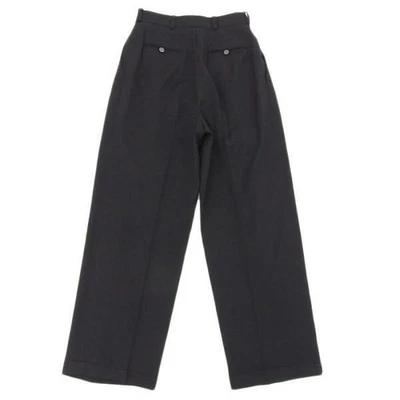 CHANEL Auténticos Pantalones Largos Para Mujer Pierna Ancha 99A Vintage Negro... - Imagen 1 de 4