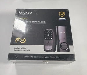 Lockzo (AL501) 3 in 1 Video Smart Lock, Keyless Entry Door Lock