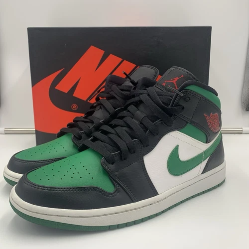 Taglia US9 5 Air Jordan 1 Mid verde pino