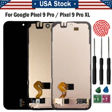 For Google Pixel 9 Pro / Pixel 9 Pro XL LCD Display Touch Screen Digitizer+Frame