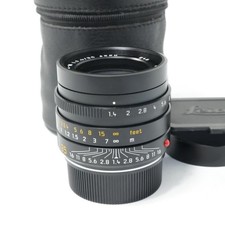 Leica Summilux-M 35mm f1.4 ASPH Black 6bit 11663 M Lens MF from Japan D0609