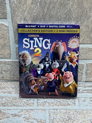Sing 2 - Collector s Edition (Blu-ray, DVD,) Matthew McConaughey , Reese Withers