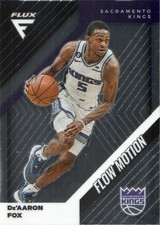 2022-23 Panini Flux Flow Motion #3 De'Aaron Fox INSERT