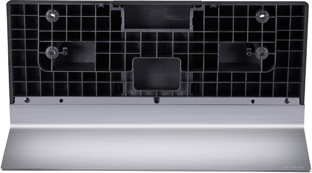 LG Gray TV Stand & Back Cover for 77