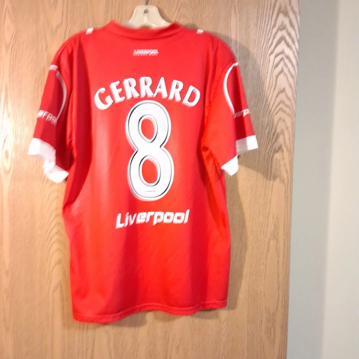Steven Gerrard Liverpool International Club Soccer Fan Jerseys for