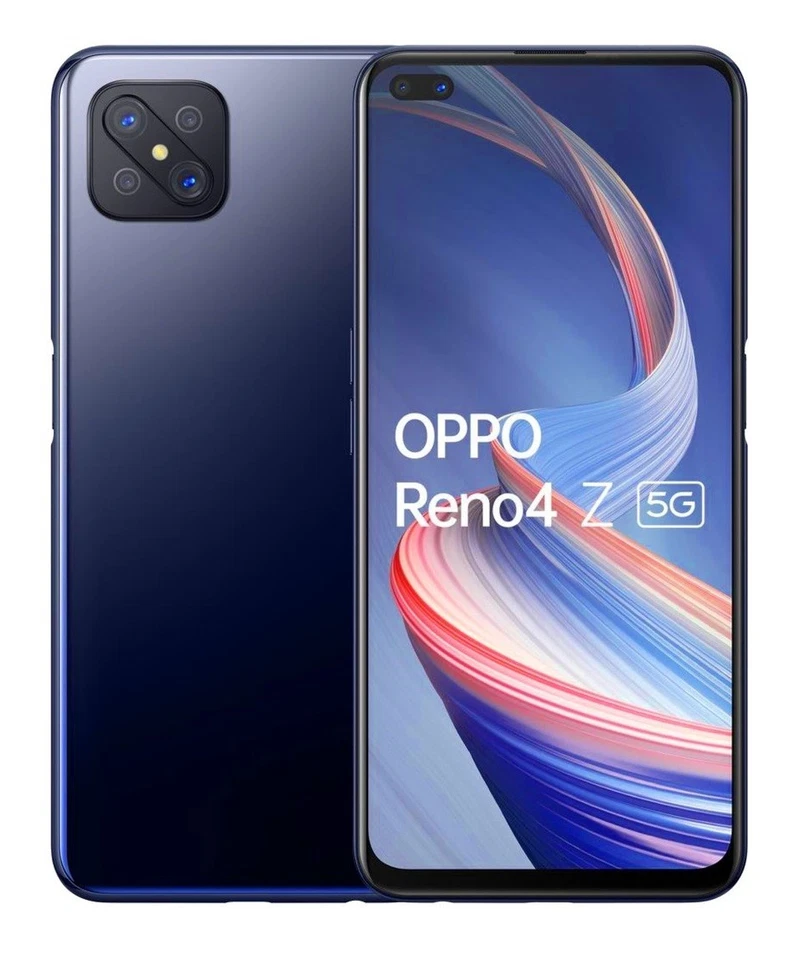 Oppo Reno4 Z 5G CPH2065 6,4" Ink Black 128GB 48MP Dual Sim Handy - Bild 1 von 1