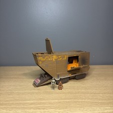 STAR WARS ACTION FLEET SERIES JAWA SANDCRAWLER  W   2 MINI FIGURES