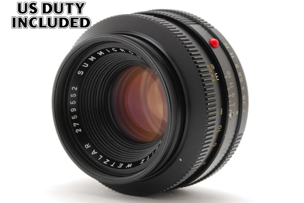 【アダプター込み】Leica SUMMICRON-R 50mm F2 3CAM Leica SUMMICRON-R 50mm Focal f/2 Camera Lenses for sale | eBay