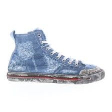 Diesel S-Athos Mid Y02879-P5600-H4187 Mens Blue Lifestyle Sneakers Shoes 9