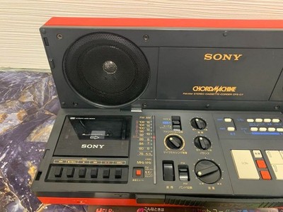 ラジオ・コンポ Sony Chord Machine CFS-C7 Vintage SONY CFS-C7 Chord Machine Radio Cassette Recorder Showa