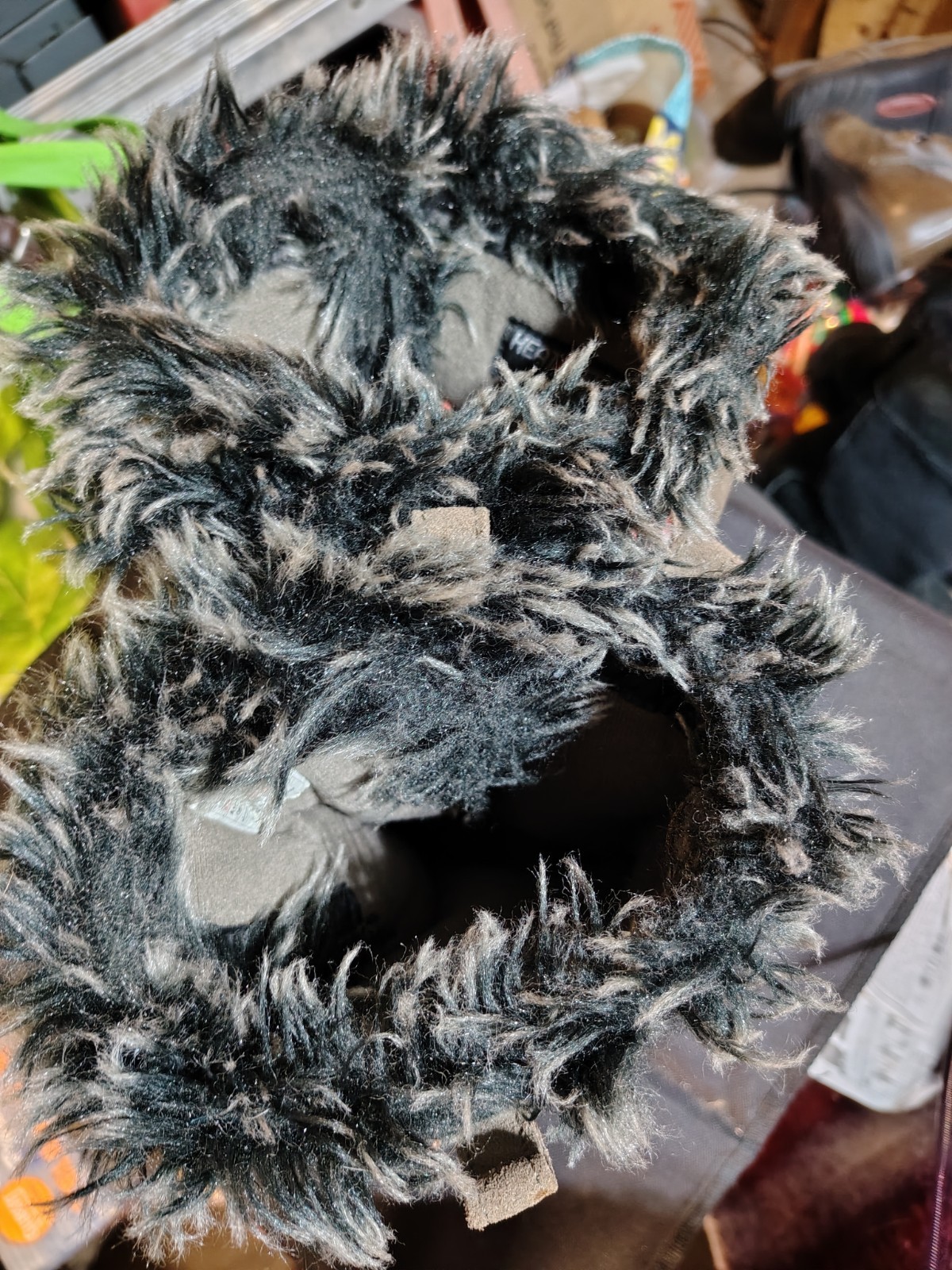 North Face Winter Boots Heat Seeker Insulated Girls Size 4 Suede Colorful  thumbnail 8