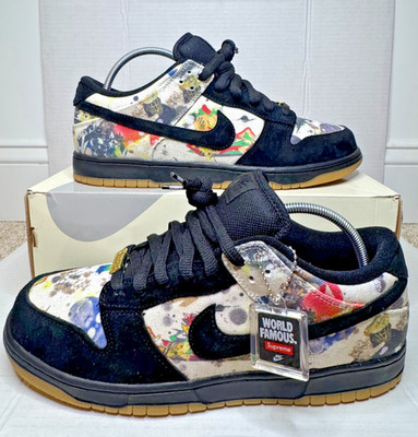 Supreme x Nike SB Dunk Low Rammellzee 2023 FD8778-001 Size 11.5