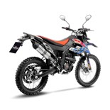 Pot d'échappement SBK LV One Evo pour Aprilia SX 125, idéal trajets urbains