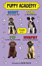 Puppy Academy Bindup Books 1-4: Scout and the Sausage Thief, Sta