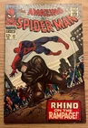Amazing Spider-Man # 43 FN 6.0 vs The Rhino 2nd App