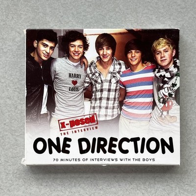 One Direction CD X-Posed The Interview 2012 Chrome Dreams Pop White Album