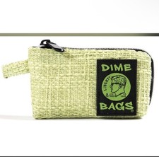 Dime Bags - 5  Lime Green Padded Protective Smell Proof Pouch NWT 