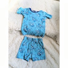 Nickelodeon Paw Patrol Blue Pajama Set Shorts And Tshirt Toddler Size 2T