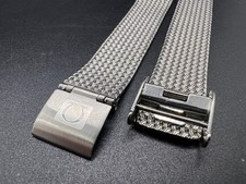 OEM NOS Omega 16mm SS Shark Mesh/ Milanese Bracelet for Seamaster, Constellation