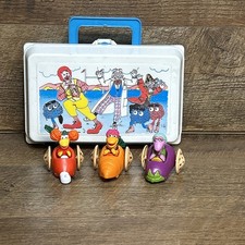 1988 McDonald's Happy Meal Toys Jim Henson's FRAGGLE ROCK-Set Of 3-Lunch Box