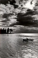 RPPC Lake Balaton Hungary vintage postcard s590
