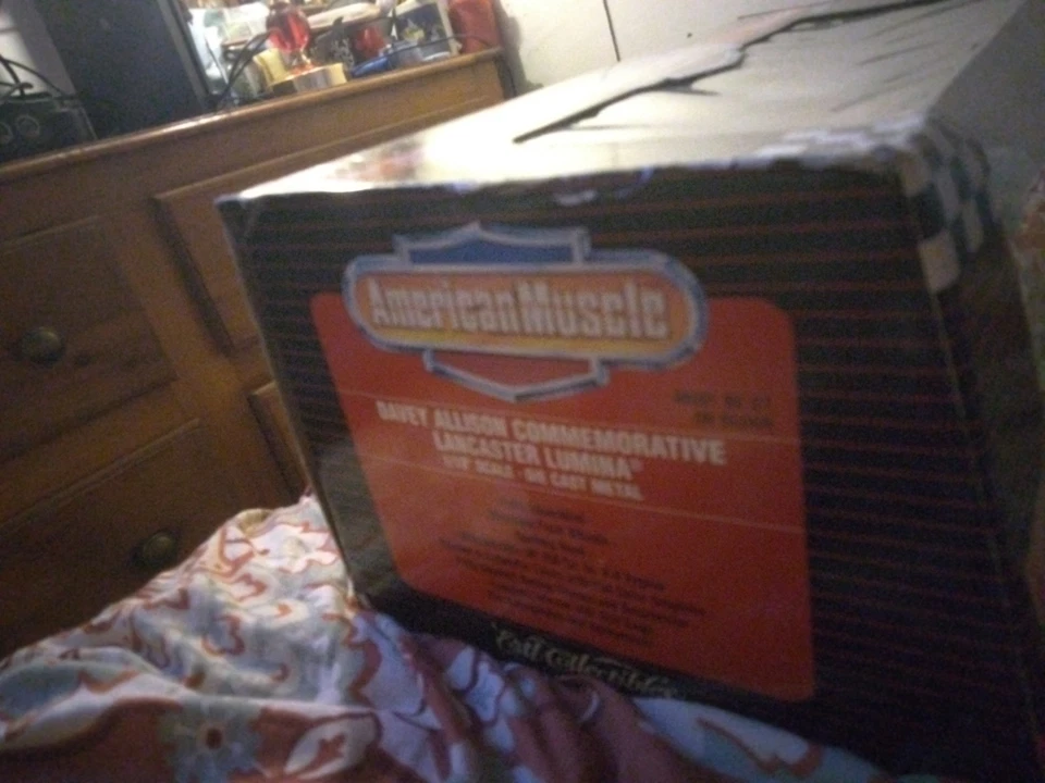 1/18 ERTL Remembering Davey Allison #1 Lancaster Chewing Tobacco Chevy Lumina - Image 4 of 4