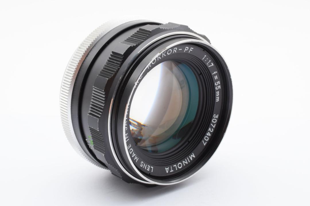 Minolta MC ROKKOR-PF 55mm F1.7 SO201 | eBay