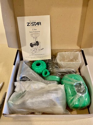 Tribest Z Star Manual Juicer new in Box | eBay