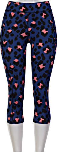 POPFIT ACTIVEWEAR STELLA CROP LEGGINGS 