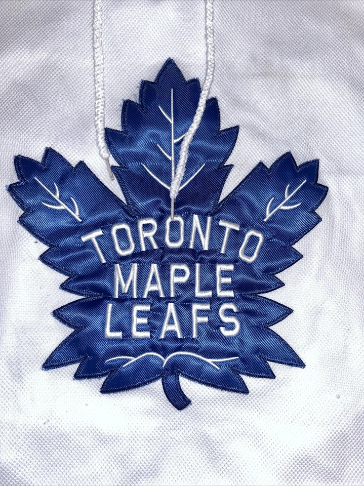 Toronto Maple Leafs NHL Auston Matthews White Away Reebok Jersey Size 50 - Image 2 of 4