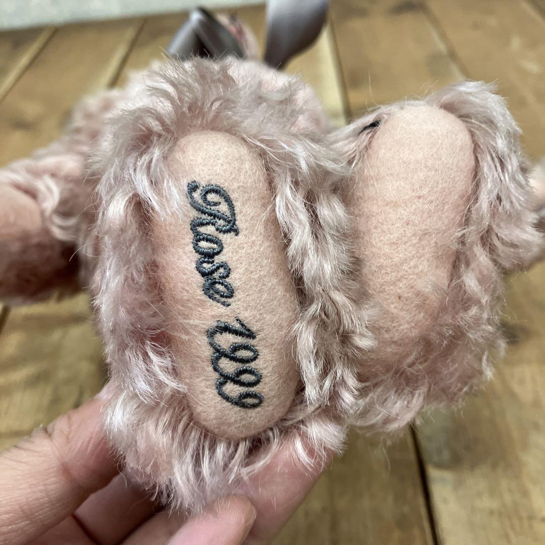 シュタイフ 年代物 1999年 ローズ テディベア 444/1500 ぬいぐるみ Steiff Vintage 1999 Rose Teddy Bear 444 1500 Plush Toy | eBay