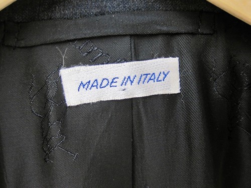 Brioni Bespoke Super 180s Wool Navy Blue Blazer Metal Logo Buttons - Picture 4 of 12