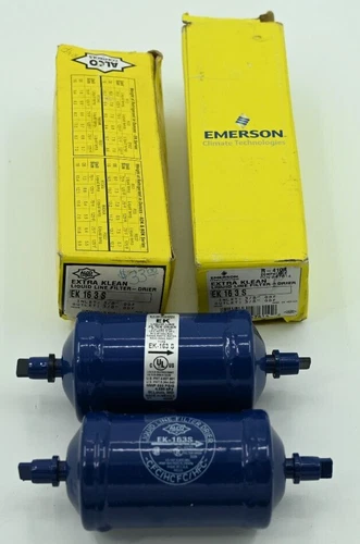 Lot of (2) Emerson Alco EK-163S Liquid Line Filter - Drier