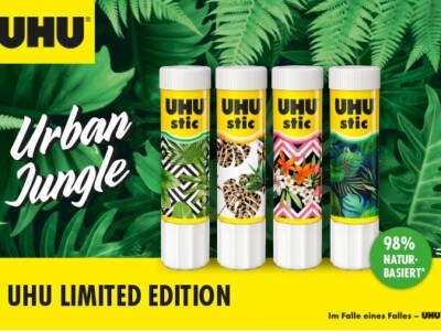 Uhu Klebestift Stic Limited Edition Urban Jungle 2 x 21 g ohne Lösungsmittel