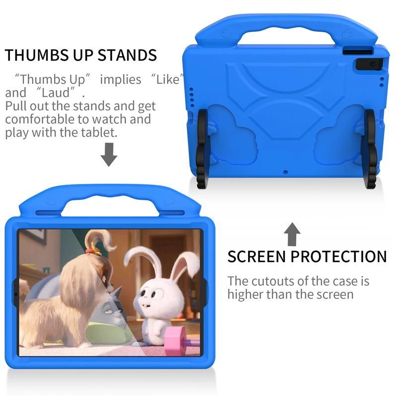 Kids Case For iPad 10.2 9th 8th 7th Air 3 Pro 10.5 Shockproof Protective Stand - Image 3 of 4