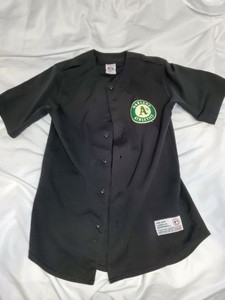 oakland a's black jersey