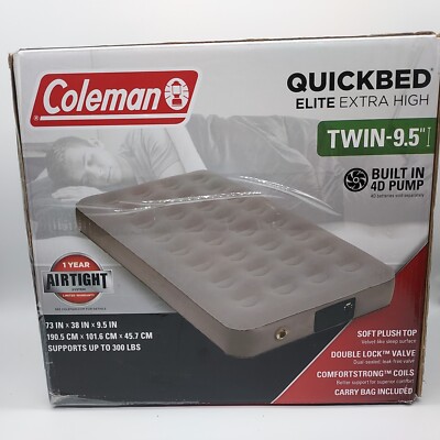 Coleman Comfort Air Mattress/シングルサイズ+ポンプ コールマン(Coleman) エアマット ポンプ2点セット コンフォート