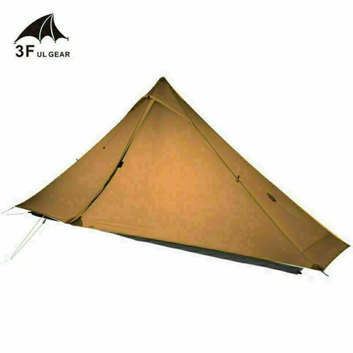 3F LANSHAN2 Pro Camping Tent 1/2 Person Ultralight Outdoor Hiking Backpack Tent - Picture 19 of 39