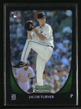Jacob Turner 2011 Bowman Draft Picks & Prospects #107 Baseball Card Refractor