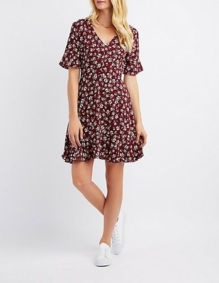 charlotte russe skater dress