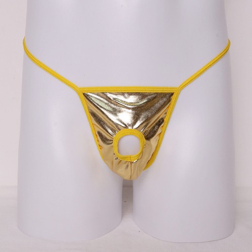 Men Sexy Pouch Briefs Thongs Novelty Underwear Panties T-back G-String Lingerie - Picture 10 of 29