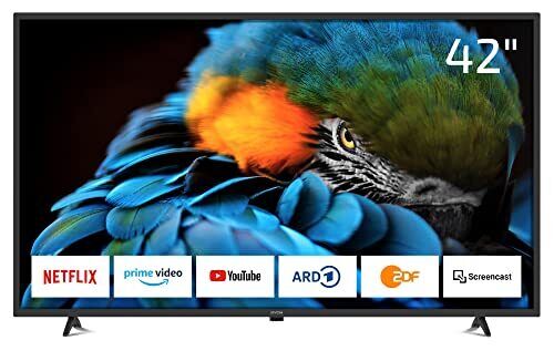 DYON Smart 42 XT 105 cm (42 Zoll) Fernseher (Full-HD Smart TV, HD Triple Tune... - Bild 1 von 6