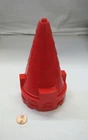 Vintage Lego Duplo Solid Red Castle Palace Roof Tower Part Building Spire