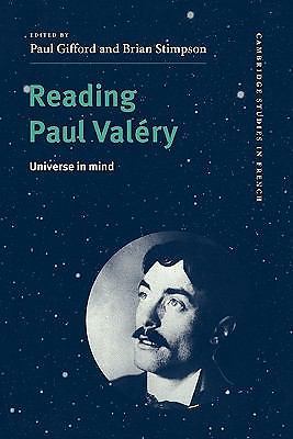 Reading Paul Valéry Universe in Mind Gifford Stimpson Paperback 9780521585446