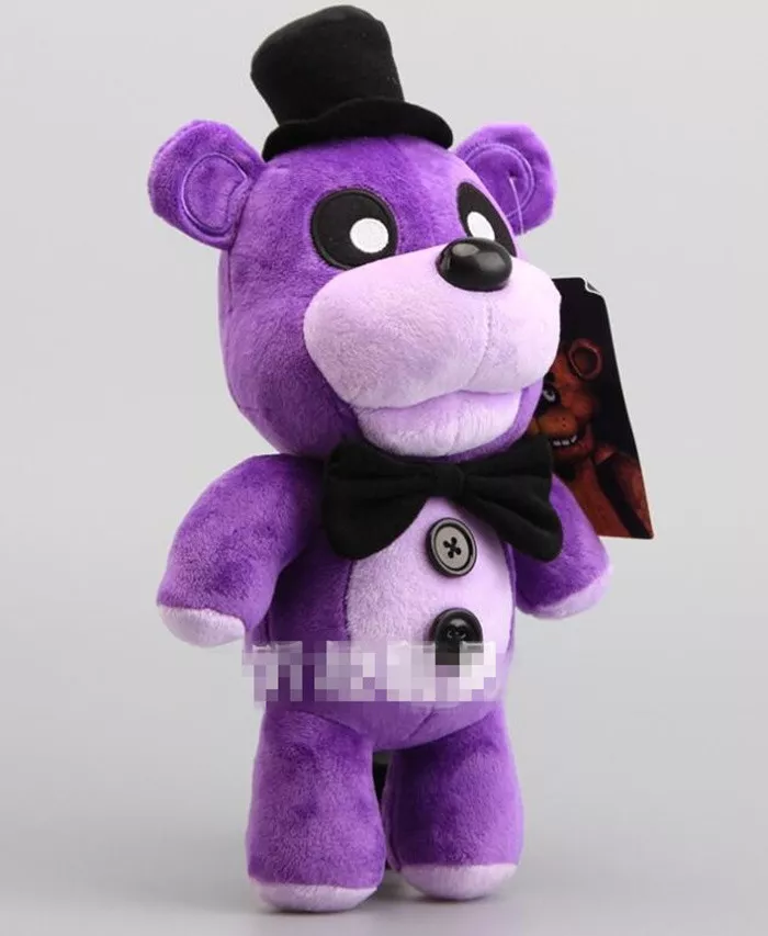 New FNAF Five Nights At Freddy's Shadow Purple Freddy 12 Plush Toy Doll