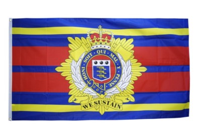 Fahne Großbritannien British Army Royal Artillery Flagge britische Armee Hissfla