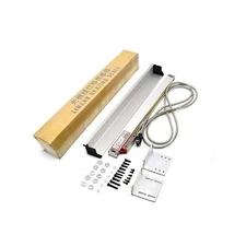 TOAUTO Digital Readout 2 Axis 3 Axis DRO Display Linear Scale 400mm 16" Preci...